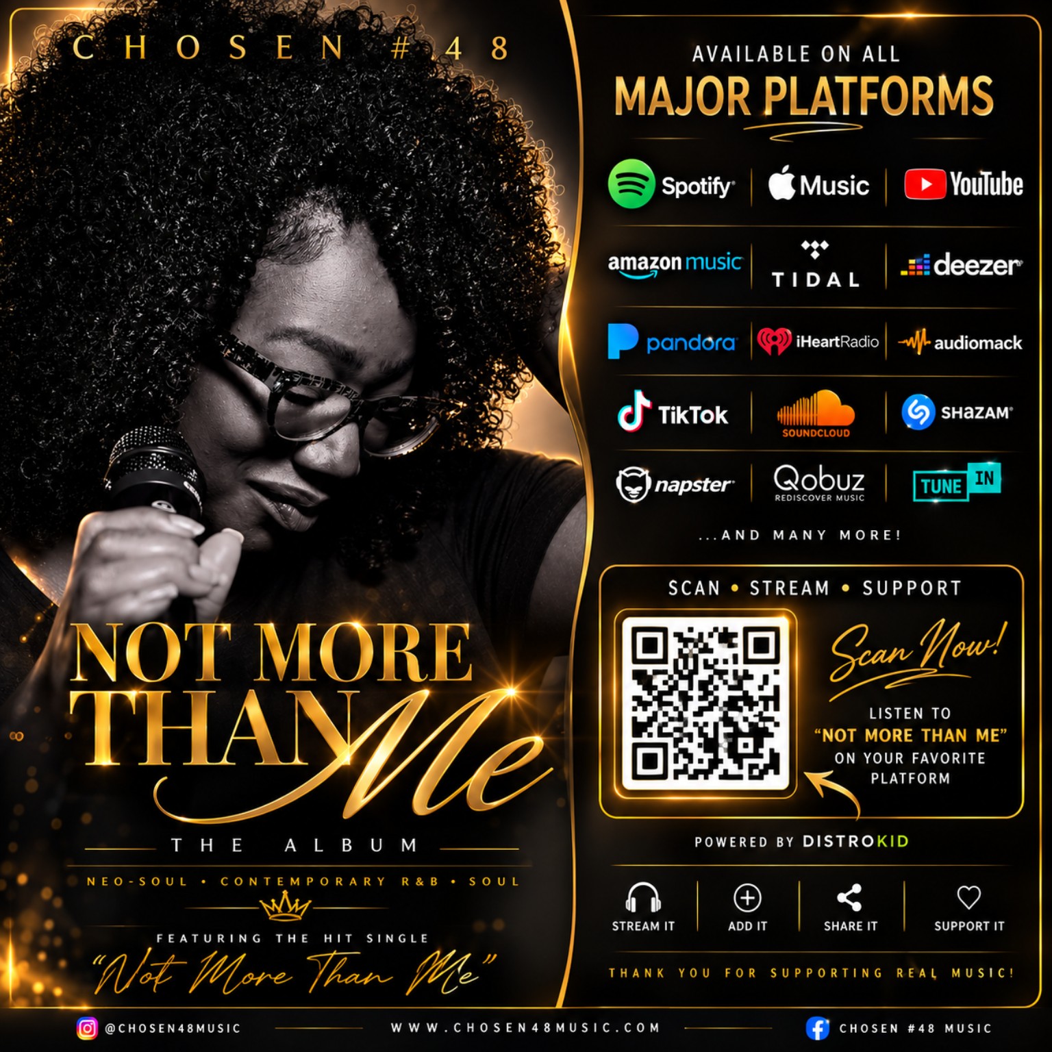 Chosen #8 — Not More Than Me, Artist Spotlight of the Week